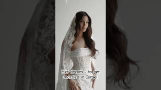 An all lace wedding day look mantilla veil and corset strapless gown [upl. by Yup]