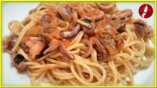 Pasta con Calamares [upl. by Asyar]