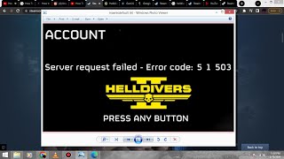 How To Fix HELLDIVERS 2 Server Request Failed Error Code 5 1 503 [upl. by Ahsirtal]