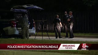 Investigation under way in Roslindale [upl. by Netsrijk]