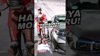 SELAMAT Pecco Bagnaia kalahkan Jorge Martin dalam BMW M Award MotoGP 2024 motogp [upl. by Neraa]