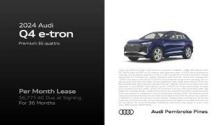 Audi Q4 etron 09122024 4301789 [upl. by Kreegar666]