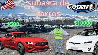 Así son las subastas de carros en los Estados Unidos‼️ [upl. by Valencia]