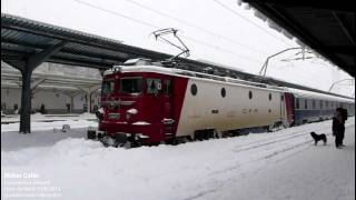 Tren blocat în zăpadă [upl. by Gypsie]