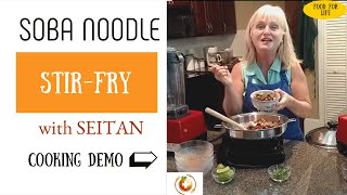 Vegan SOBA NOODLE Recipe [upl. by Herring403]