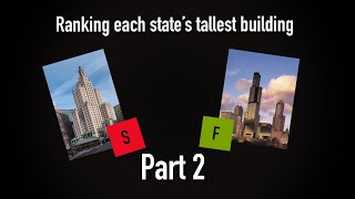 Every States Tallest Building Tiered Part 2 [upl. by Uamak]