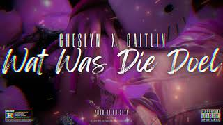 Cheslyn ft Caitlin  Wat Was Die Doel Official Audio CDQ PRODCheslyn [upl. by Tare]