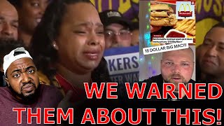 California Residents SHOCKED Over McDonalds SKYROCKETING Prices After 20 HR Minimum Wage Increase [upl. by Willman411]