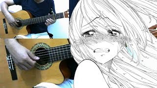 Kaikou  Nisekoi OST ニセコイ guitar cover TABS [upl. by Analad]