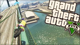 GTA 5 Online Funny Moments  quotMOTO SKILL TESTquot  wSidemen GTA V [upl. by Alebasi791]