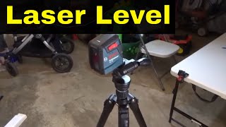 How To Use A Laser LevelFull Tutorial [upl. by Zebadiah]