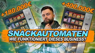 SNACKAUTOMATEN ALS BUSINESS  247 EKIOSK ERÖFFNEN  SO VIEL GELD BRINGT EIN SNACKAUTOMAT EIN 🤑 [upl. by Nnairret]