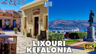 LIXOURI Kefalonia Island  Greece  Picturesque Town 🏖️🇬🇷 [upl. by Baiel]