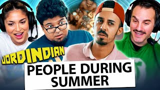 JORDINDIAN  Things People Do During Summer REACTION  Steph amp Andrew [upl. by Cleo151]