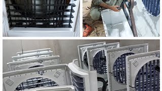 How to Manufacturing AIR Cooler Fitting in Factory process CE Box room AiR Cooler [upl. by Fleda]