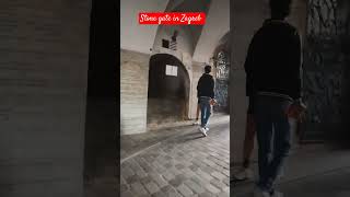 Stone gate in Zagreb Croatia europeantravel Croatiatravel  viral video [upl. by Nitin]