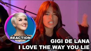 Vocal Coach Reacts to GiGi De Lana  I Love The Way You Lie vocalcoachreacts gigidelana gigivibes [upl. by Ardiekal]