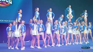 Take On UCA Nationals with Live Oak Junior High  2024 UCA NHSCC [upl. by Lolly]