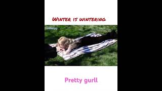 Winter ❄️ wintering 🌼🌼winter æspa ytshorts fypシ゚viral [upl. by Dreyer663]