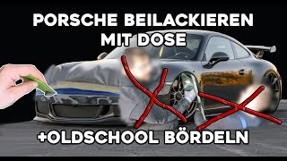 Porsche Spachteln und Dosenlackierung  Bördeln  Schweißer Unsinn [upl. by Yoj652]