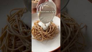 Healthy white sauce pasta recipe recipe highprotein weightloss fitness healthyrecipes food [upl. by Esilenna]