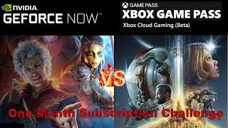 GeForce Now vs XBox Cloud 1 Month Challenge [upl. by Ordisi]