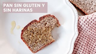 Deliciosa receta de pan sin gluten y sin harinas  Combinación de trigo sarraceno y arroz en grano [upl. by Ashla409]