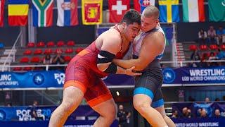 Aden Attao Greco Bronze Medal Match  U20 World Championships [upl. by Kitarp]