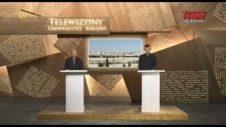 Telewizyjny Uniwersytet Biblijny Księgi mądrościowe  wprowadzenie 24112018 [upl. by Nyrb]