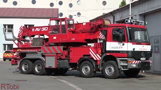 Czech Heavy Rescue Recovery Rotator Truck Hradec Kralove Fire Dept Exterior amp Blue Lights2024 [upl. by Eirallam]