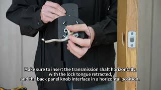 Smart Door Lock Installation Full video smartlock godrej secureye lock [upl. by Otila]