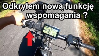 Odkryłem nową funkcję wspomagania rower elektryczny ebike [upl. by Lledra]