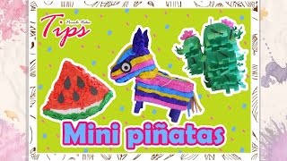 Mini piñatas mexicanas DIY  15 de septiembre  Fiestas Patrias [upl. by Sidonie]