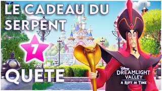 QUÊTE JAFAR LE CADEAU DU SERPENT  Disney Dreamlight Valley [upl. by Johm]