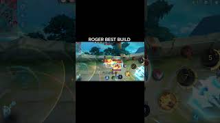 Roger build MLBBCr8torParty PH8thSurprise mobilelegends evistixroger evistix mlbbhighlights [upl. by Ennayd]