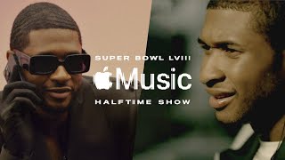 Usher Has A Confession  Apple Music Halftime [upl. by Nerb96]