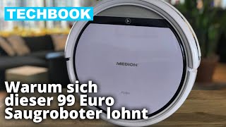 Aldi Saugroboter von Medion im Test  TECHBOOK [upl. by Woods]