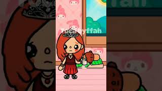 Toca boca ugly princess story tocaboca tocalifestory tocalifeworld shortsfeed [upl. by Blackington]