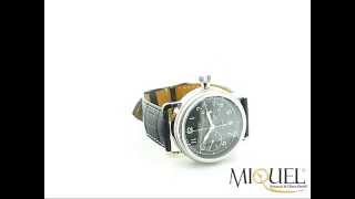 Longines Heritage Avigation Oversize Crown Single PushPiece Chronograph Ref L27834532 5907 [upl. by Claudy]