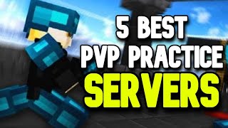 5 BEST Minecraft PVP Practice Servers in 2023 [upl. by Fleischer]