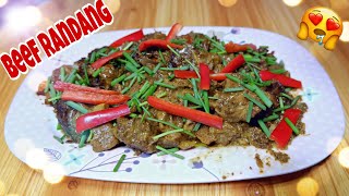 HOW TO COOK BEEF RENDANG  Maranao Recipe  Remas Version [upl. by Ode]