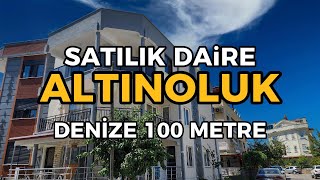 ALTINOLUK SATILIK DAÄ°RE  YAÄCILAR SAHÄ°LDE  DENÄ°ZE 100 METRE  ALTINOLUK MERKEZ [upl. by Rodney]