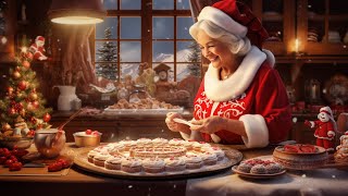 Relaxing Christmas Instrumental Music  Baking with Mrs Claus [upl. by Manon910]