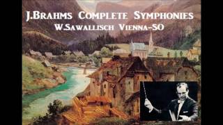 JBrahms Complete Symphonies  WSawallisch ViennaSO  195963 [upl. by Ainirtac351]