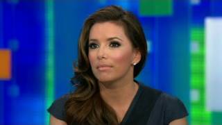 CNN Official Interview Eva Longoria talks border security [upl. by Erv]