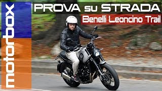 Benelli Leoncino Trail la prova della Scrambler OffRoad [upl. by Catha80]