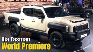 New 2025 Kia Tasman Pickup Truck World premiere [upl. by Osmund67]