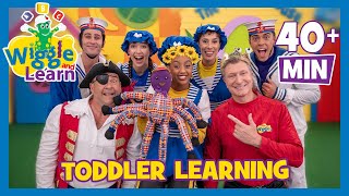 Wiggle and Learn 📚 Educational Videos with The Wiggles 🎶 Toddler Learning Compilation [upl. by Scales390]