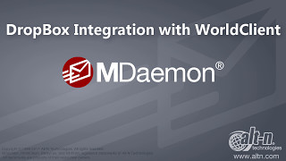 How to Send amp Receive Dropbox Files in MDaemon Webmail [upl. by Rafaellle]