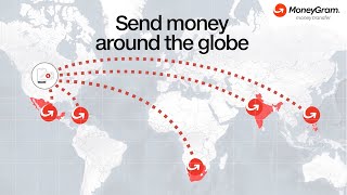 Send money worldwide fast with the easytouse MoneyGram® money transfer app [upl. by Alikam]